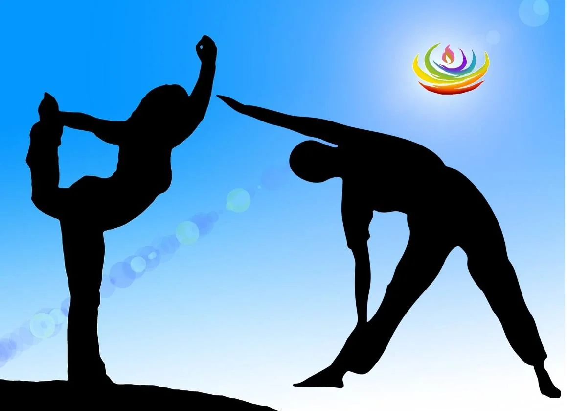 Aula de Yoga ao ar livre no Jardim da Quinta de Santa Clara